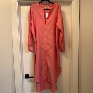 LOFT Button Down Dress
